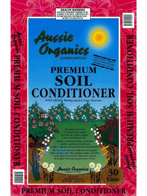 Sandy Soil Converts to Nutrient Rich Soil with Organic Conditioners