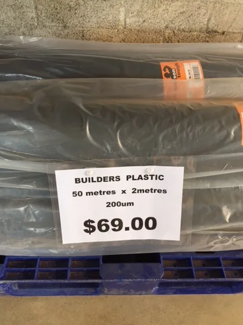 Builder’s Plastic Roll
