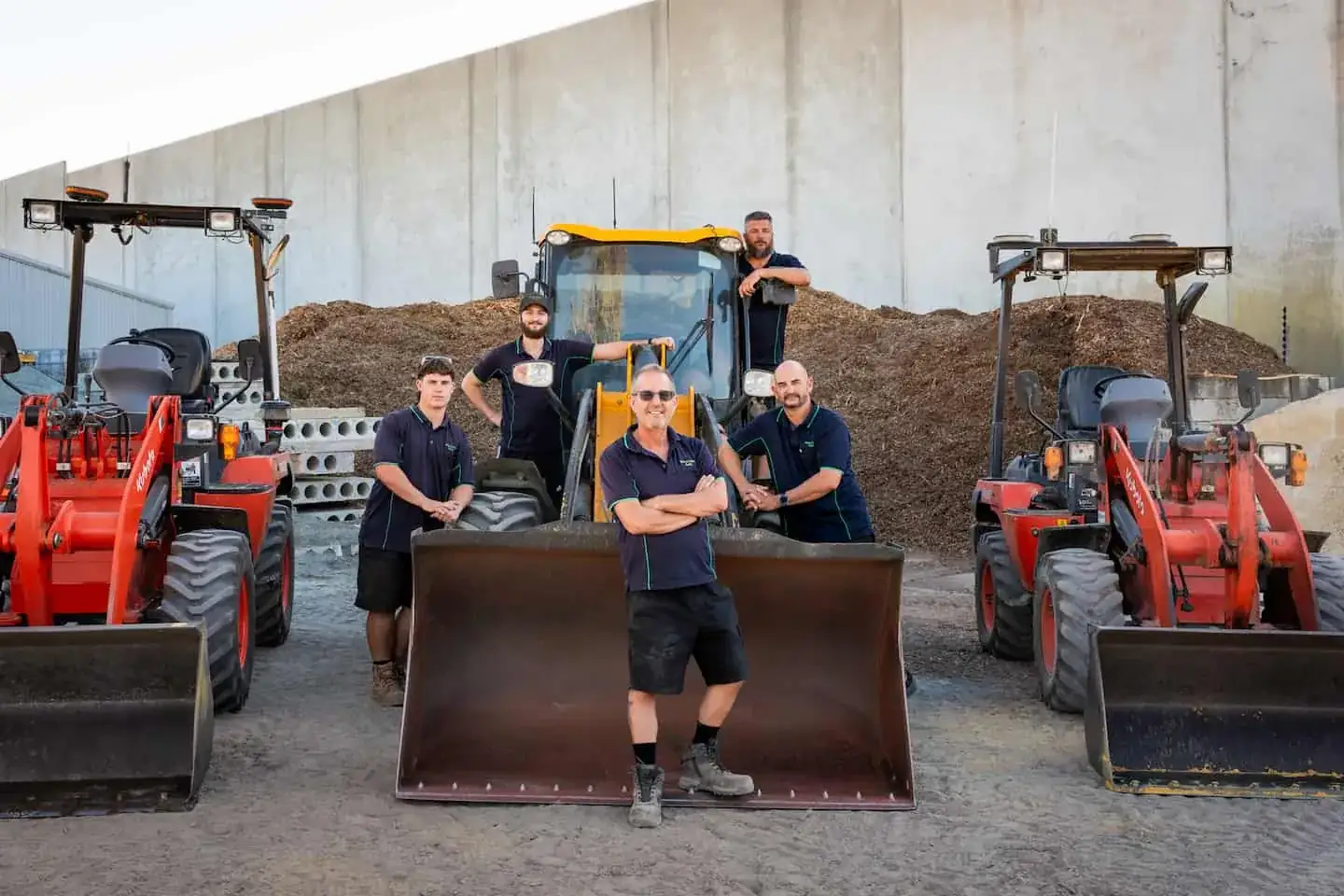 The Bibra Lake Soils team at the Bibra Lake yard