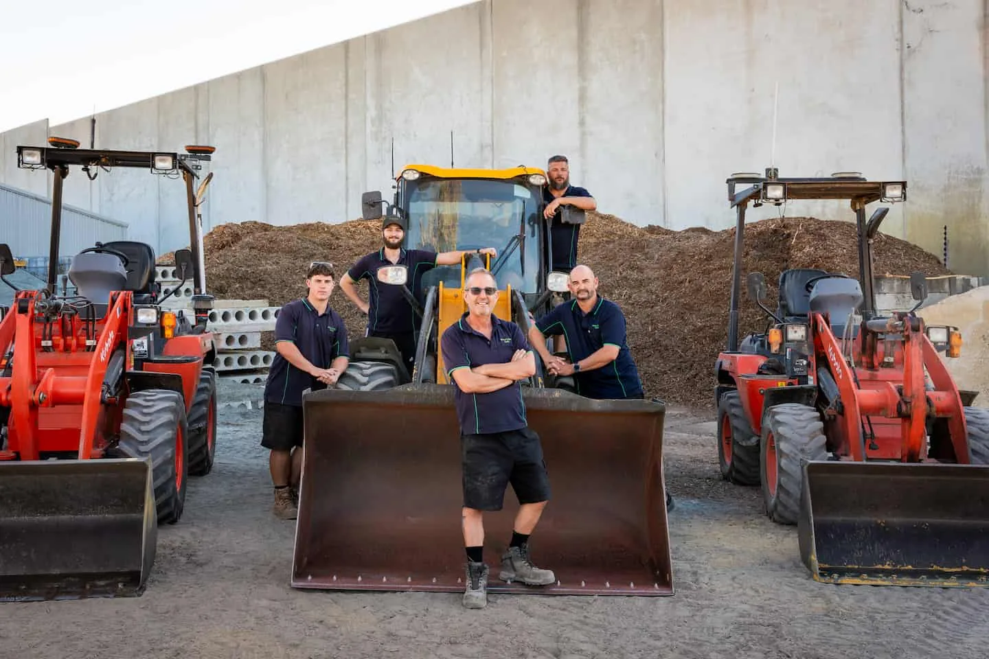The Bibra Lake Soils team at the Bibra Lake yard