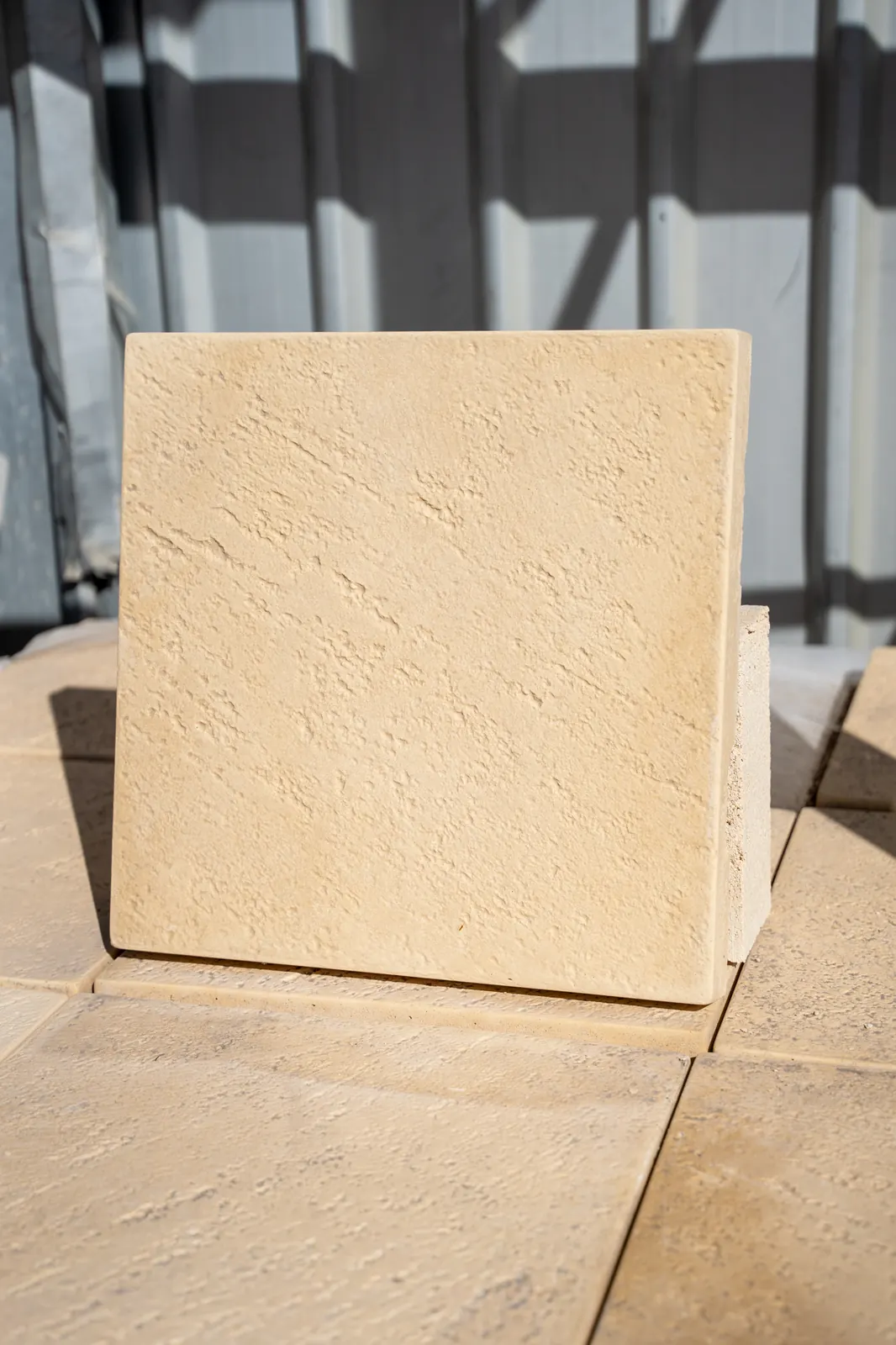 Limestone Pavers at the Bibra Lake yard