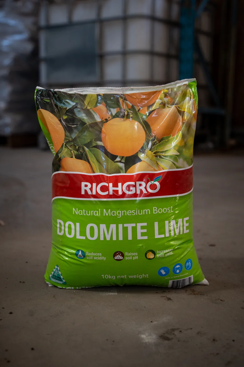 Richgro Dolomite Lime — Bibra Lake yard
