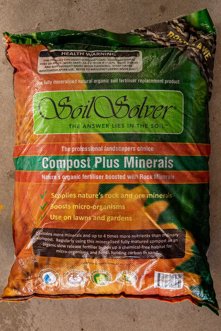 Soil Solver Compost Plus Minerals — Bibra Lake yard