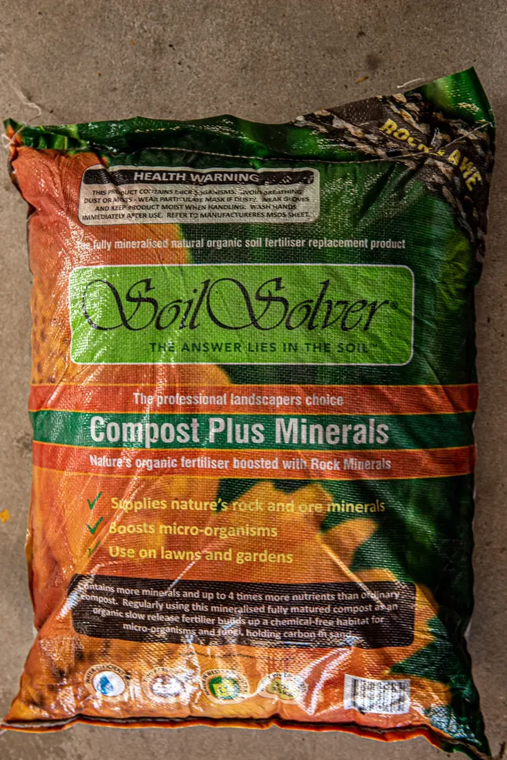 Soil Solver Compost Plus Minerals — Bibra Lake yard