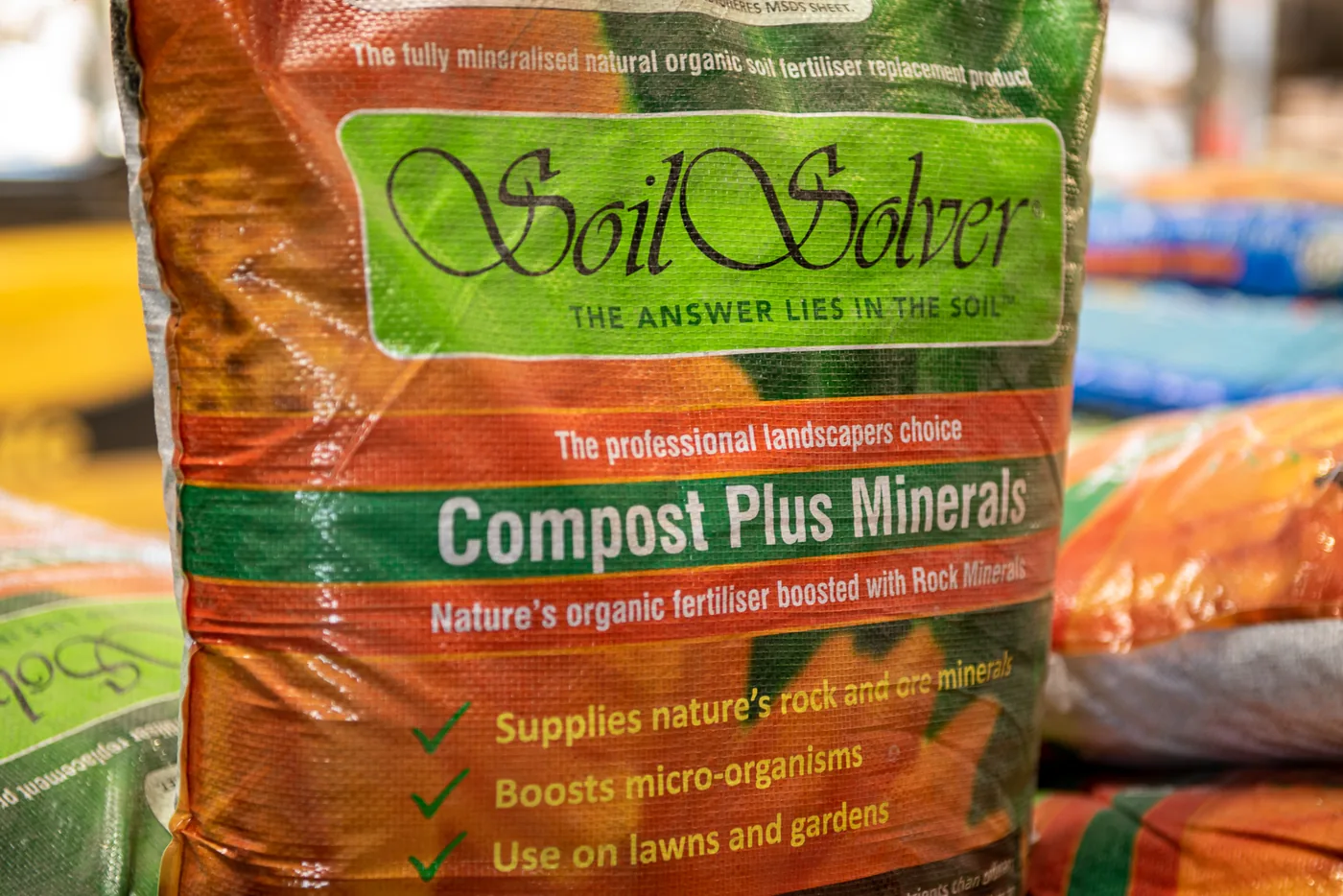 Soil Solver Compost Plus Minerals — Bibra Lake yard