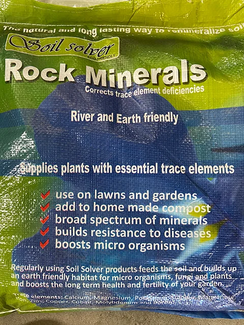 Soil Solver Rock Minerals