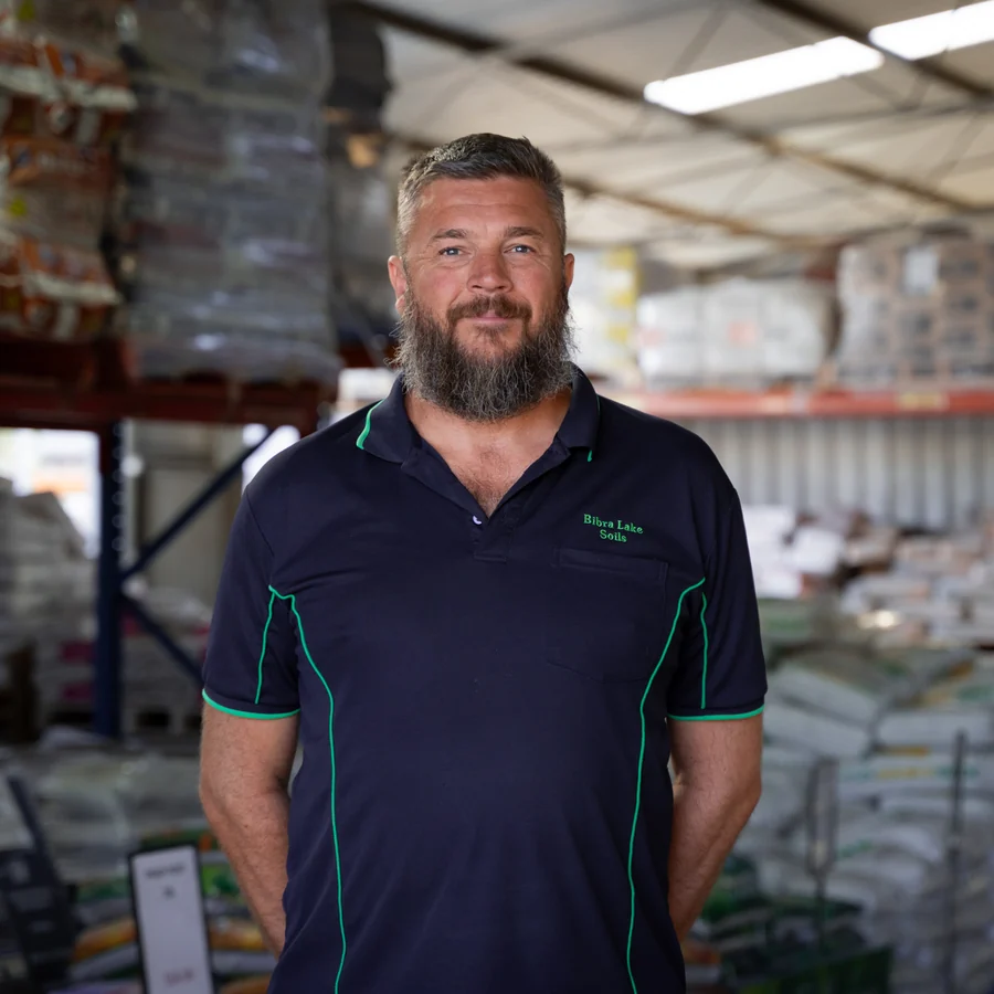 Jim, yard manager at Bibra Lake Soils