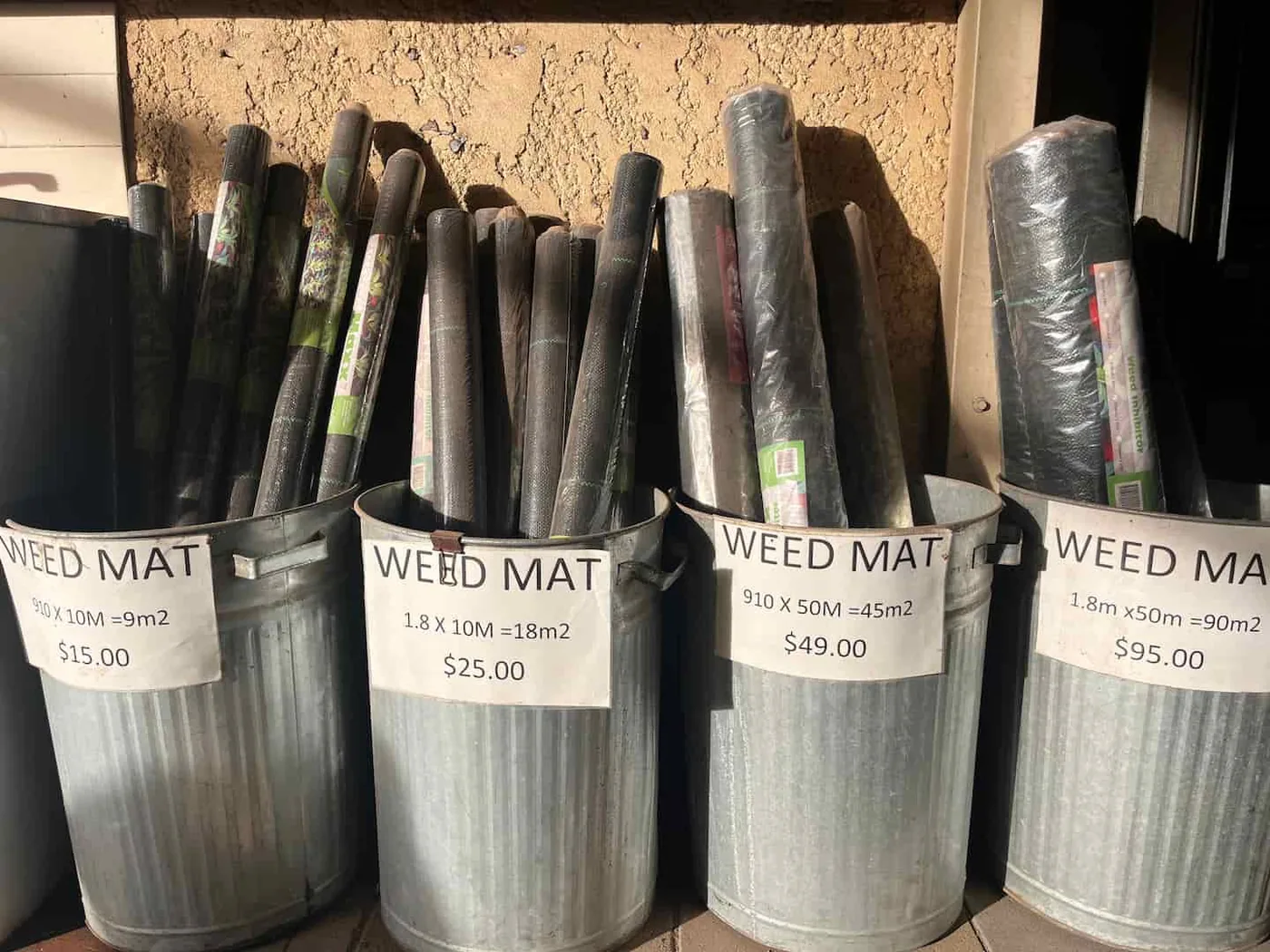 Weed Mat Garden Rolls