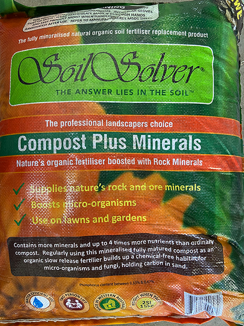soil solver compost plus minerals