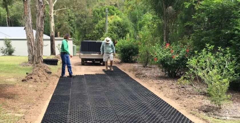 Geohex Erosion Control System improves safety on the edge of roads, embankments, parking areas and many other medium to high traffic surfaces.