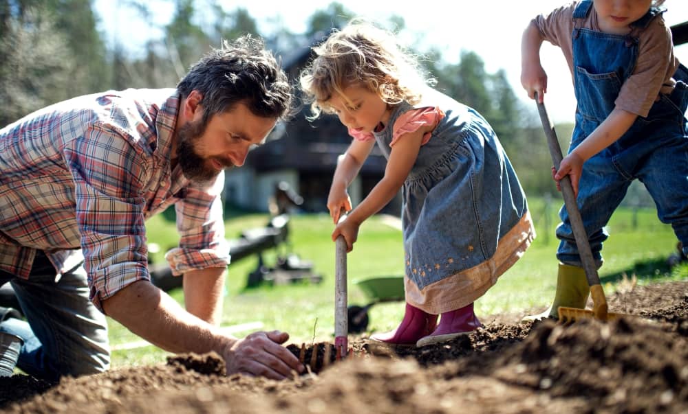 Whether it’s planting a vegetable garden or growing flowers from seed, gardening provides kids with many valuable lessons.