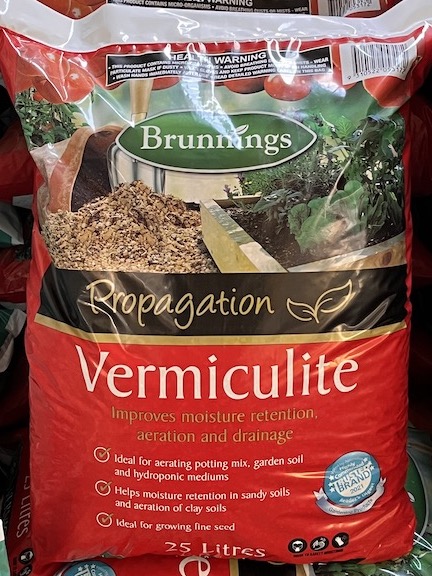 Vermiculite bagged product